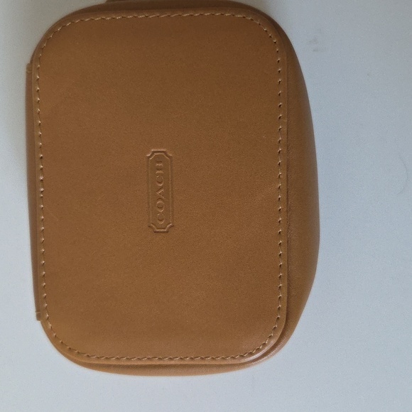 Coach Vintage Tan Brown Leather Chubby Case & Cell Phone Tool Set - Picture 3 of 12